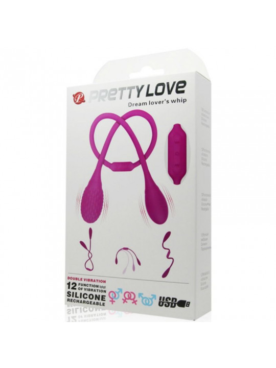 PRETTY LOVE - STIMOLATORE UNISEX DREAM LOVERS WHIP 2