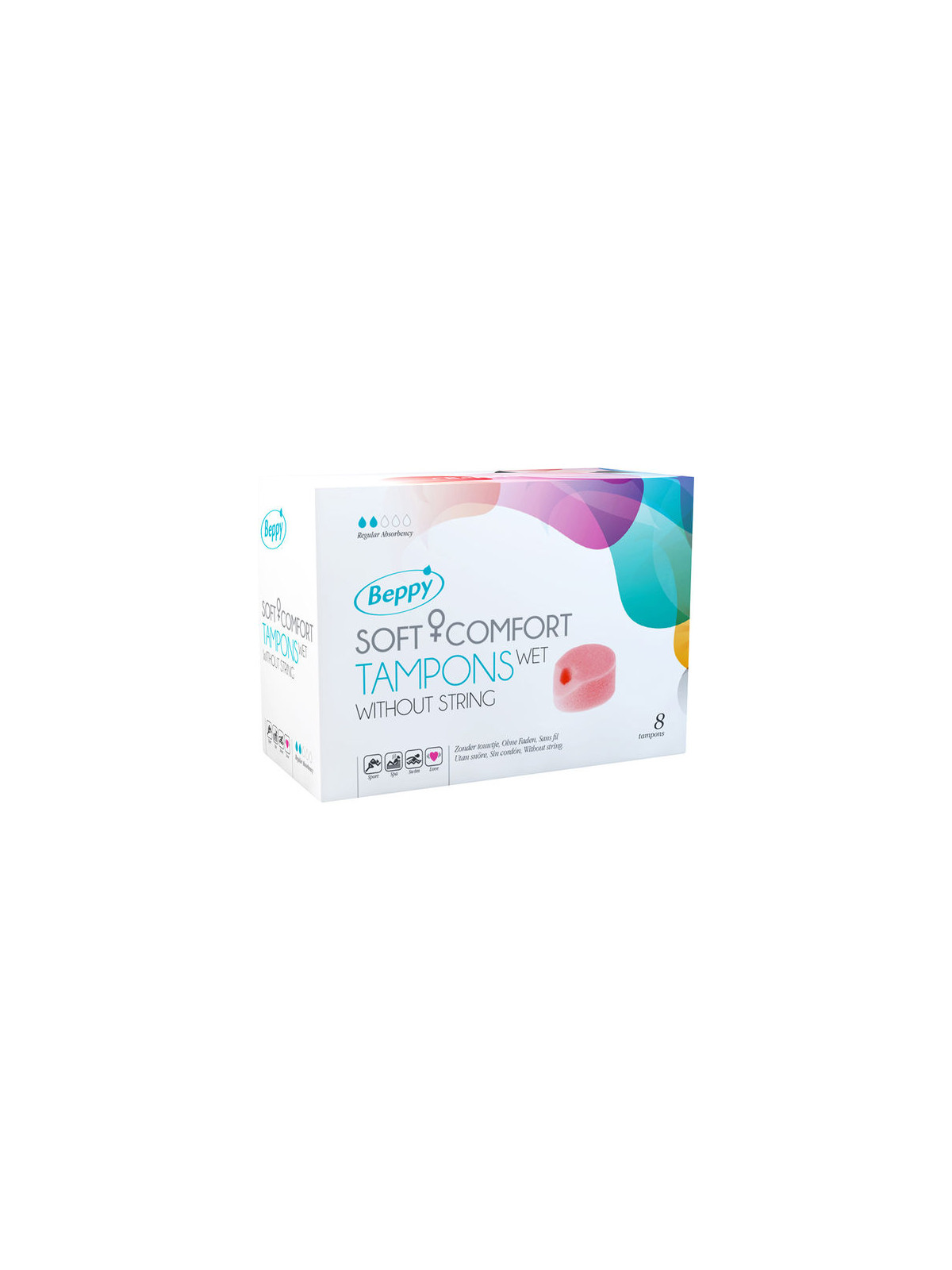 BEPPY - SOFT COMFORT TAMPONI BAGNATI 8 UNITÀ