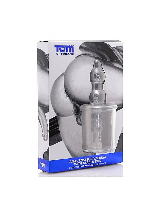 TOM OF FINLAND - ANAL ROSEBUD VUOTO CON BEABED TRASPARENTE