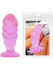 BAILE - PLUG ANALE UNISEX CON VENTOSA ROSA