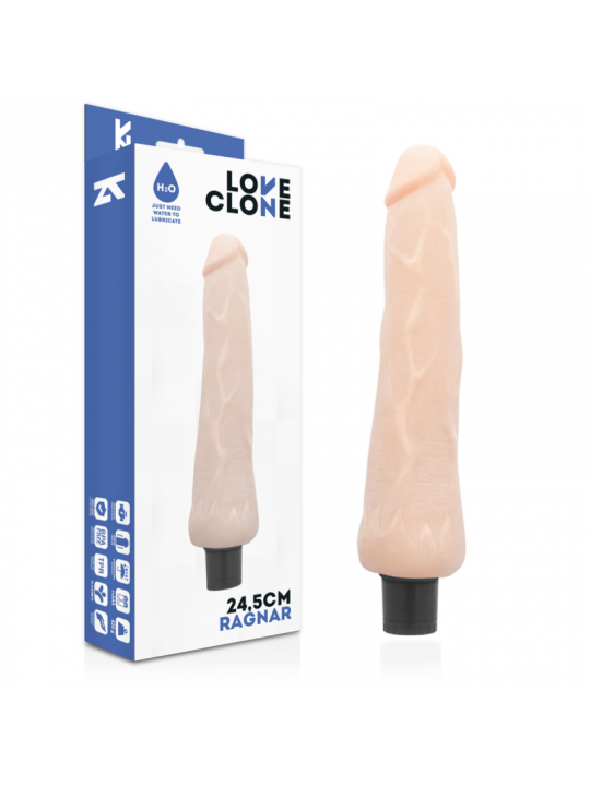 LOVECLONE - VIBRATORE AUTOLUBRIFICANTE RAGNAR 24.5 CM -O- 3.5 CM