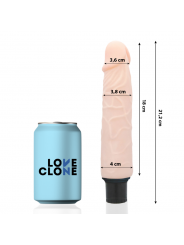 LOVECLONE - VIBRATORE AUTOLUBRIFICANTE FINN 21.2 CM -O- 3.8 CM