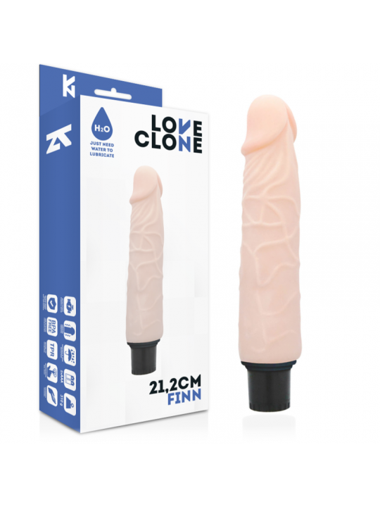 LOVECLONE - VIBRATORE AUTOLUBRIFICANTE FINN 21.2 CM -O- 3.8 CM