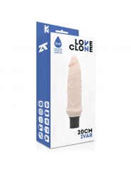 LOVECLONE - IVAR VIBRATORE AUTOLUBRIFICANTE 20 CM -O- 3.7 CM