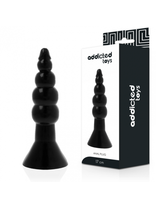 ADDICTED TOYS - PLUG ANALE 17 CM NERO