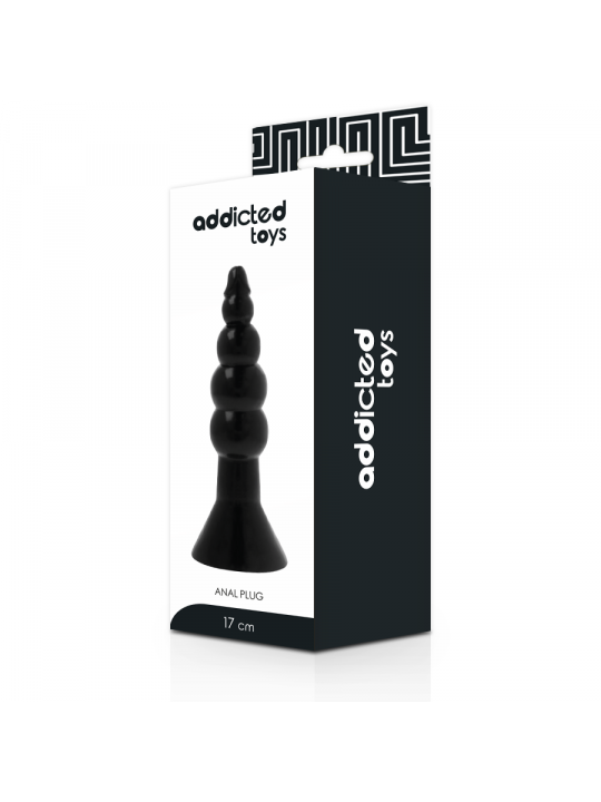 ADDICTED TOYS - PLUG ANALE 17 CM NERO