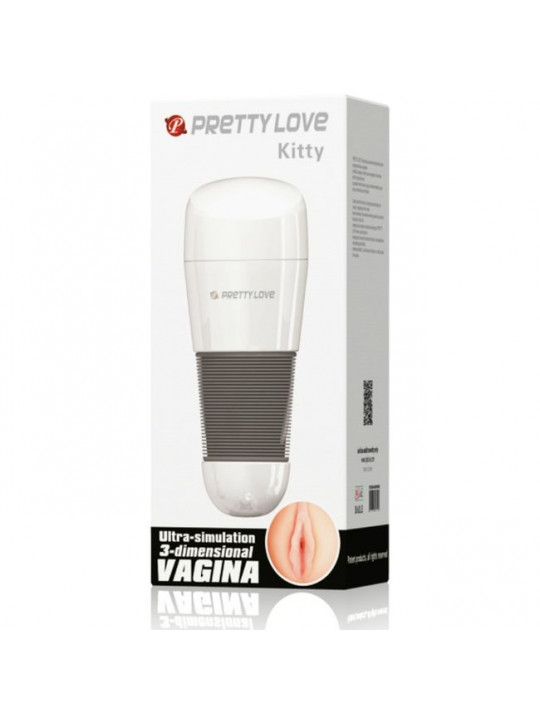 PRETTY LOVE - MASTURBATORE VAGINA BIANCO KITTY