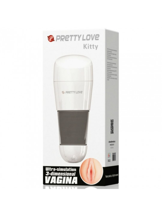 PRETTY LOVE - MASTURBATORE VAGINA BIANCO KITTY 2