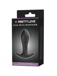 PRETTY LOVE - VIBRATORE ANALE NERO