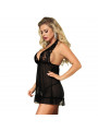 SUBBLIME - BABYDOLL MOTIVI FLOREALI NEL SENO L / XL