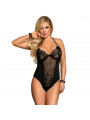 SUBBLIME - TEDDY PIZZO FLOREALE NERO TAGLIA UNICA