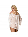 SUBBLIME - BABYDOLL MANICA SVASATA SUBBLIME BIANCO L / XL