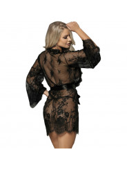 SUBBLIME - BABYDOLL PIZZO MANICHE SVASATE S / M