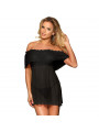 SUBBLIME - DRESSES ABITO CORTO + PERIZOMA NERO S / M