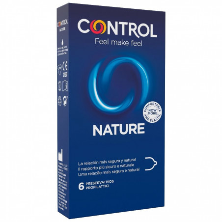 CONTROL - PRESERVATIVI ADAPTA NATURE 6 UNITÀ