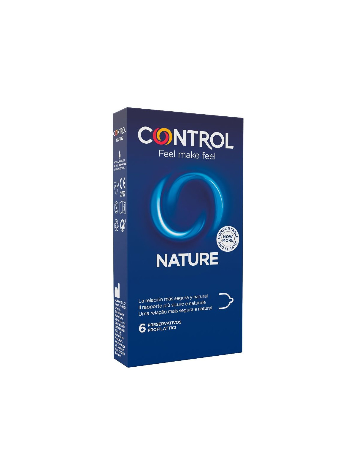 CONTROL - PRESERVATIVI ADAPTA NATURE 6 UNITÀ