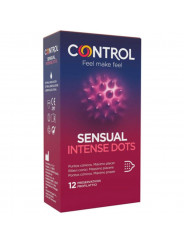 CONTROL - PRESERVATIVI SPIKE CON PUNTE CONICHE 12 UNITÀ