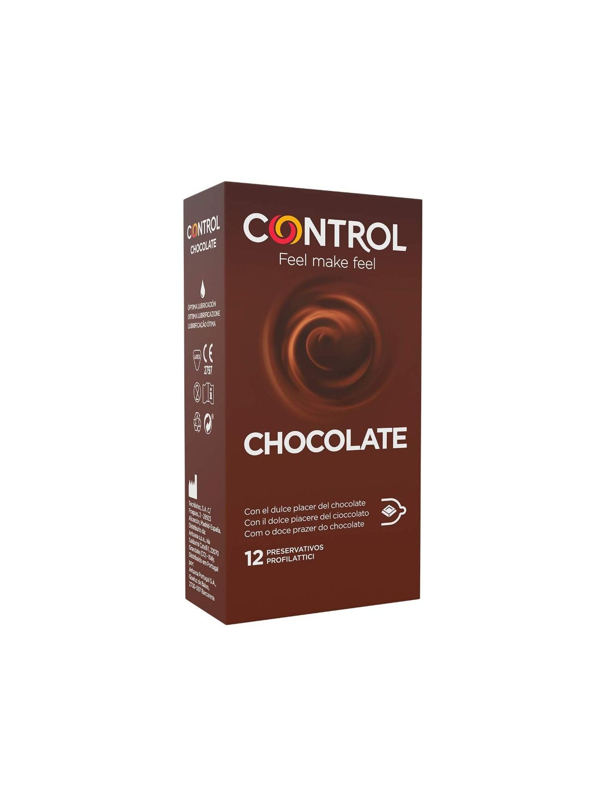 CONTROL - ADAPTA CHOCOLATE CONDOMS 12 UNITS