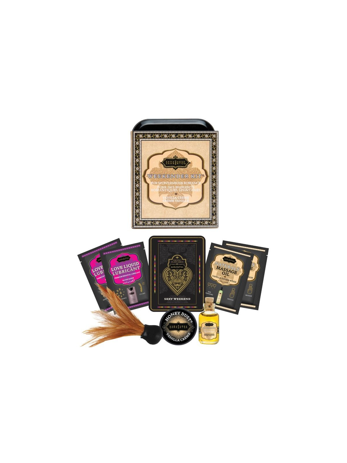 KAMASUTRA - WEEKENDER TIN KIT CREMA VANIGLIA VANIGLIA