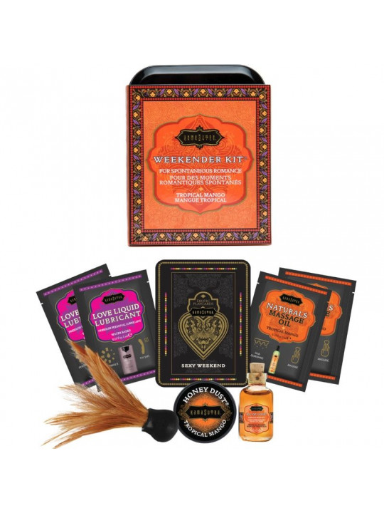 KAMASUTRA - WEEKENDER KIT IN LATTA MANICO TROPICALE