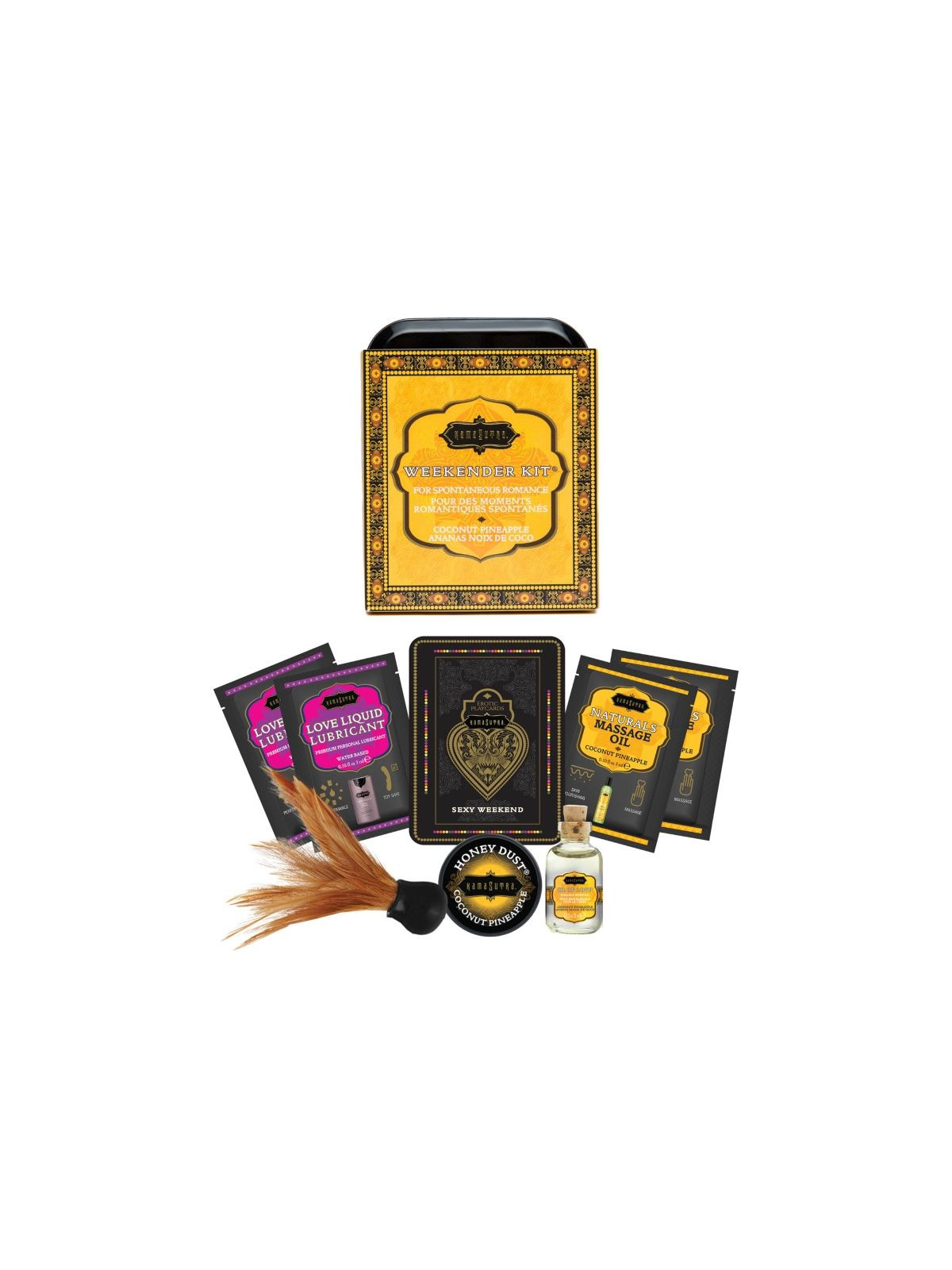 KAMASUTRA - WEEKENDER TIN KIT COCCO E ANANAS