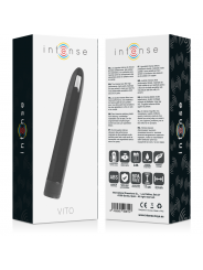 INTENSE - VIBRATORE VITO NERO