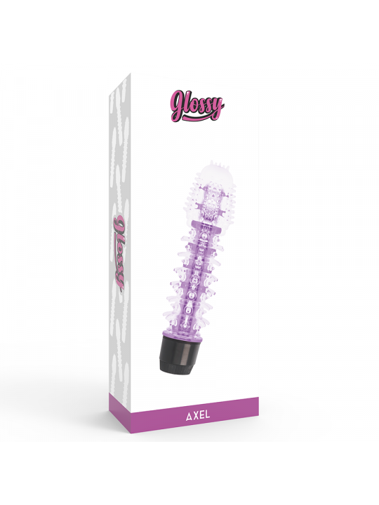 GLOSSY - VIBRATORE AXEL LILLA