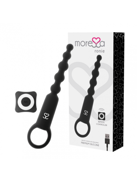 MORESSA - RONIE REMOTE CONTROL PIACERE ANALE NERO