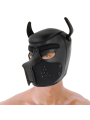 DARKNESS - MASCHERA PER CANI IN NEOPRENE CON MUSEROLA RIMOVIBILE M