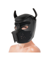 DARKNESS - MASCHERA PER CANI IN NEOPRENE CON MUSEROLA RIMOVIBILE M