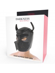 DARKNESS - MASCHERA PER CANI IN NEOPRENE CON MUSEROLA RIMOVIBILE M