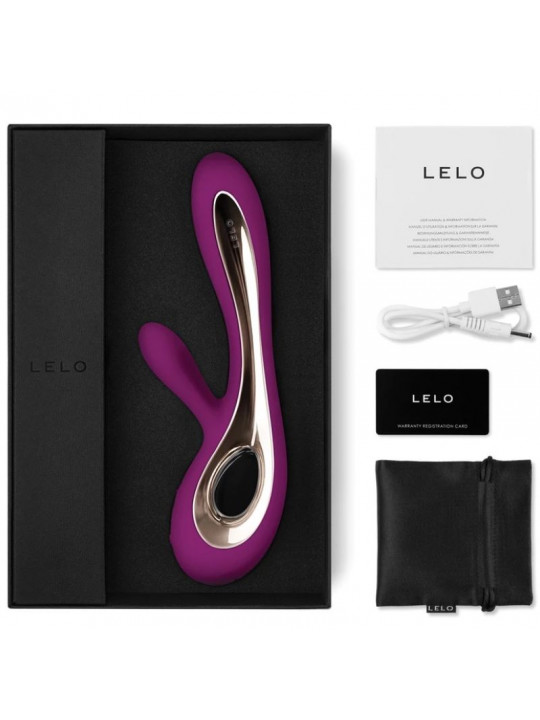 LELO - VIBRATORE SORAYA 2 RABBIT DEEP ROSE