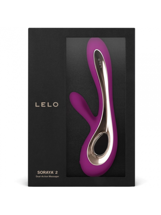 LELO - VIBRATORE SORAYA 2 RABBIT DEEP ROSE