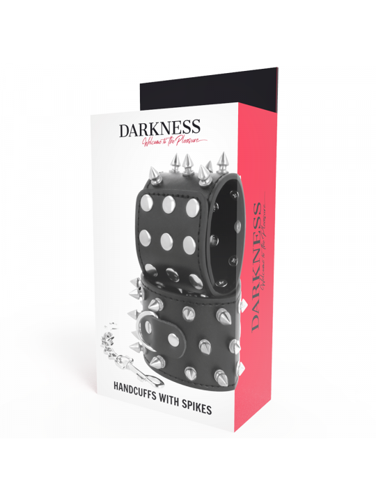 DARKNESS - MANETTE CON TESCHI E OSSA NERE CON SPUNTE