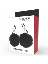 DARKNESS - MORSETTI PER CAPEZZOLI CON POM POM 1