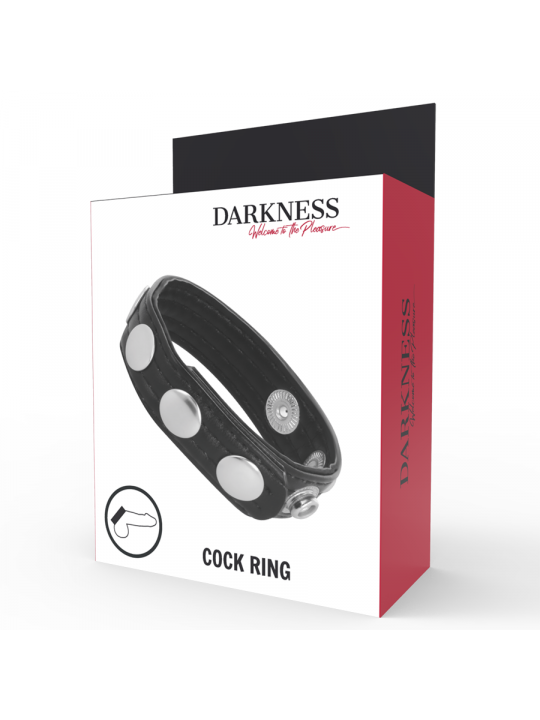 DARKNESS - ANELLO DI EREZIONE IN PELLE