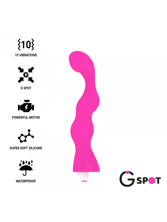 G-SPOT -  GEORGE VIBRATORE GUM ROSA