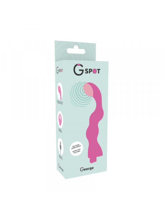 G-SPOT -  GEORGE VIBRATORE GUM ROSA