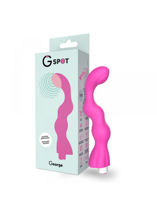 G-SPOT -  GEORGE VIBRATORE GUM ROSA