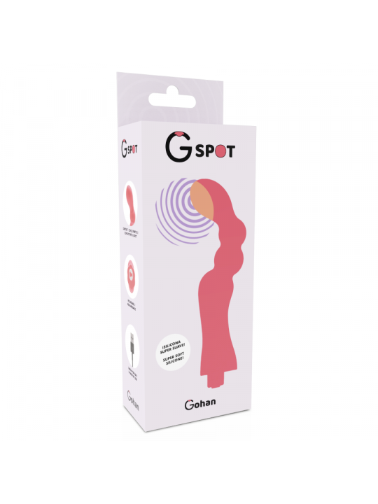 G-SPOT - VIBRATORE GOHAN G-SPOT ROSSO CHIARO