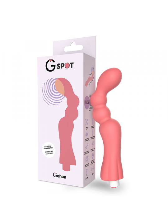 G-SPOT - VIBRATORE GOHAN G-SPOT ROSSO CHIARO