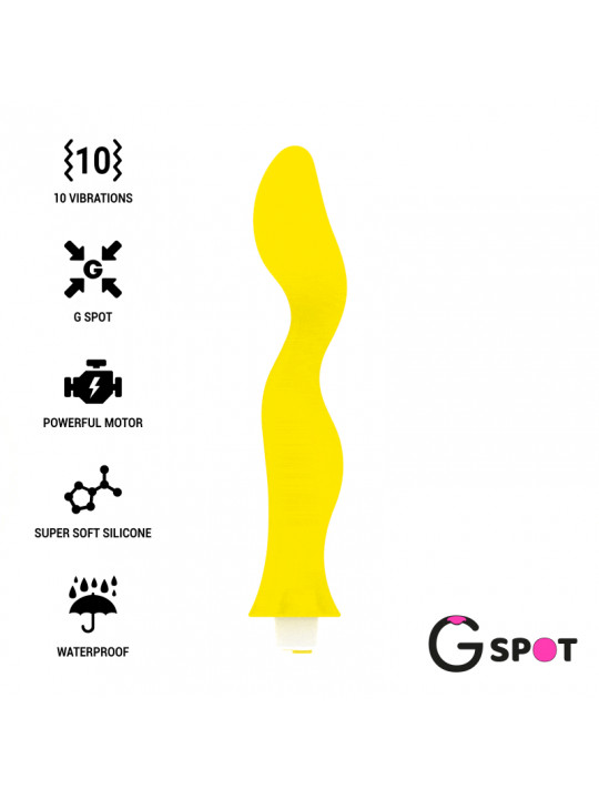 G-SPOT - VIBRATORE GAVYN G-SPOT GIALLO