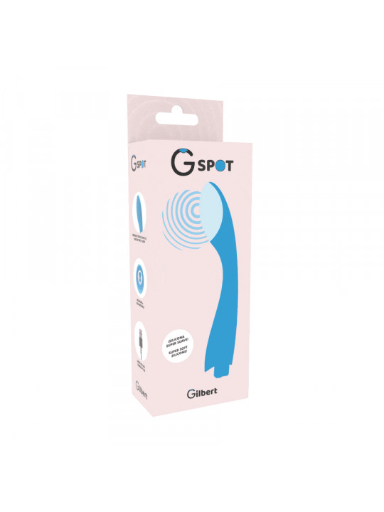 G-SPOT - VIBRATORE  GYLBERT BLU TURCHESE