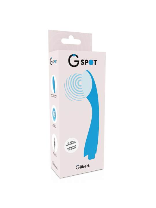 G-SPOT - VIBRATORE  GYLBERT BLU TURCHESE