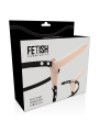 FETISH SUBMISSIVE HARNESS - VIBRATORE IN SILICONE FLESH 15 CM