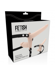 FETISH SUBMISSIVE HARNESS - VIBRATORE FLESH UP A DOPPIA PENETRAZIONE