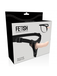 FETISH SUBMISSIVE HARNESS - PUNTO G IN SILICONE FLESH 12,5 CM