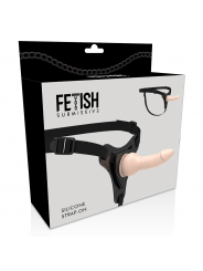 FETISH SUBMISSIVE HARNESS - SILICONE REALISTICO IN CARNE 16CM