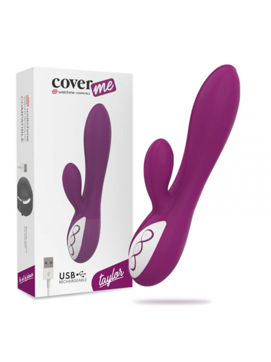 COVERME - VIBRATORE TAYLOR COMPATIBILE CON LA TECNOLOGIA WIRELESS WATCHME