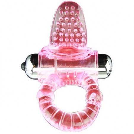 BAILE - ANELLO DOLCE ABS 10 RITMI ANELLO VIBRATORE PENE ROSA